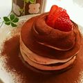 ruriha97's cooksnap of when they made ティラミスパンケーキ.