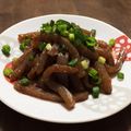 クックAD93EV☆'s cooksnap of when they made 簡単こんにゃく一品.