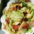 るんちゃそ's cooksnap of when they made 簡単♡キャベツとベーコンのアンチョビ炒め.