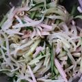 ryiryia's cooksnap of when they made きゅうりとハムのサラダ.