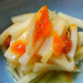 ちっき～'s cooksnap of when they made 大根と干し柿の酢の物.