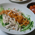 suehiroan's cooksnap of when they made 簡単！ささみの棒々鶏風・かけだれVer.