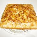 のかまるこ's cooksnap of when they made バナナとアーモンドのスクエアケーキ.