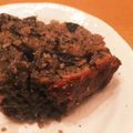 karigon's cooksnap of when they made たっぷり黒豆とHMのパウンドケーキ.