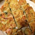 あけぱんまん♡'s cooksnap of when they made じゃがいも使ってお家で簡単チーズチヂミ.