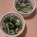 アクセル☆'s cooksnap of when they made 小松菜としらすのおひたし.