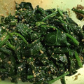 ugbw's cooksnap of when they made ほうれん草のたっぷり胡麻和え.