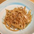 mame213's cooksnap of when they made 大根の皮できんぴら！.
