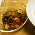 もぐドン's cooksnap of when they made ご飯のお供＊おつまみ＊アボカド大葉キムチ.