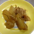 心の空's cooksnap of when they made ゆで大根と豚肉のみそ煮.