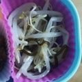 なみか☆'s cooksnap of when they made 簡単！もう１品！もやしの塩昆布ナムル.
