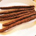 あや。's cooksnap of when they made 牛蒡のココアプリッツ.
