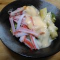 単！！'s cooksnap of when they made ブロッコリーとカニカマの黄身酢かけ.