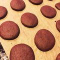 ぷくぴろ's cooksnap of when they made バレンタイン♥ほろほろココアクッキー.