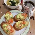 moca1234's cooksnap of when they made トマトとアボカドのブルスケッタ.