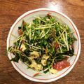 みどりいろ。's cooksnap of when they made マグロと水菜の韓国風サラダ.
