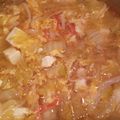 三姉妹たんぽぽママ's cooksnap of when they made 白菜と卵と鮭フレーク入りスープ.