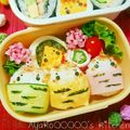 AyakoOOOOO's cooksnap of when they made 角はピックde俵おにぎりの鬼☆キャラ弁.