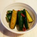 そらまめママん's cooksnap of when they made やみつき！居酒屋風たたきキュウリ.