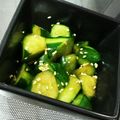6002JYJ's cooksnap of when they made キュウリの簡単おつまみ.