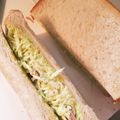 ゆずか307's cooksnap of when they made キャベツと生ハムのマヨワササンド.