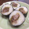 cozynook's cooksnap of when they made 牛肉・牛蒡煮で中巻き～うちの恵方巻き.