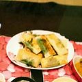 juri0626's cooksnap of when they made ゆず☆ささみ☆大葉のコロコロ春巻き.