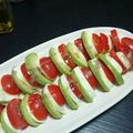河了貂's cooksnap of when they made トマトとアボガドのカプレーゼサラダ.