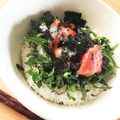 イシス女神's cooksnap of when they made 酒の肴や丼に♪明太子にごま油・白だしだけ.
