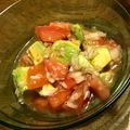 Miyu1214's cooksnap of when they made 混ぜるだけ！アボカドとトマトのサラダ.