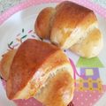 COW2011's cooksnap of when they made HBで作る♡きな粉とバナナのふんわりパン.