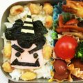 えあーずろっくママ's cooksnap of when they made 節分に★鬼さんキャラ弁.