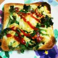 hana＊kana's cooksnap of when they made パセリ大量消費 パセリトースト.
