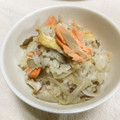 ネコかえる's cooksnap of when they made ♡シャケときのこの炊き込みごはん.