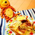 ＲＫまま's cooksnap of when they made ☆スイートポテト ロールサンド☆.