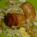 サヨゲ's cooksnap of when they made あと一品♪ウインナーとえのきの卵とじ♪.