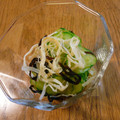 おぶうさま's cooksnap of when they made さきいかときゅうりの浅漬け.