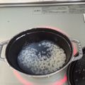 shihomarch's cooksnap of when they made 【離乳食】10倍粥＊ストウブ.