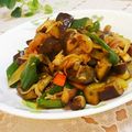 旦那は皿洗い's cooksnap of when they made 角切り野菜をピリ辛で.