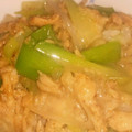 ユイkitchen's cooksnap of when they made ネギ大量消費!!簡単ネギチーズ炒め.