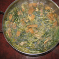M3doors111's cooksnap of when they made 京みず菜と油揚げのたいたん.