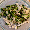 misasuzu's cooksnap of when they made 水菜と豚肉炒め　味付けは塩胡椒だけ♪.