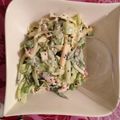 クックGFY8CA☆'s cooksnap of when they made ゴマ香るチーズ入りサラダ♫.