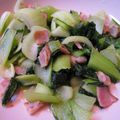 コト＆ガッチャン's cooksnap of when they made チンゲン菜とベーコンの炒め物.