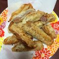 kayonabe's cooksnap of when they made ウィンナーの餃子の皮巻き.