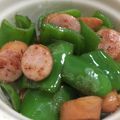 hadukisann's cooksnap of when they made 超簡単！《ウインナー&ピーマン炒め》.