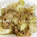 papikun's cooksnap of when they made 豚＋レタス＋しめじのポン酢炒め.