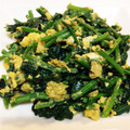 ユキぽっちん's cooksnap of when they made 簡単ほうれん草の卵炒め.