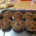 ペンハート's cooksnap of when they made ダブルチョコマフィン.