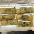 ぷっち＊'s cooksnap of when they made エビと白ネギのスティック春巻き～♪.